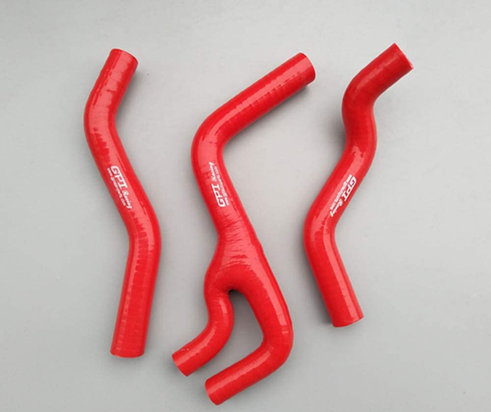 Silicone radiator Y hose for HONDA CR125R CR 125 CR125 1998 1999 (RED)