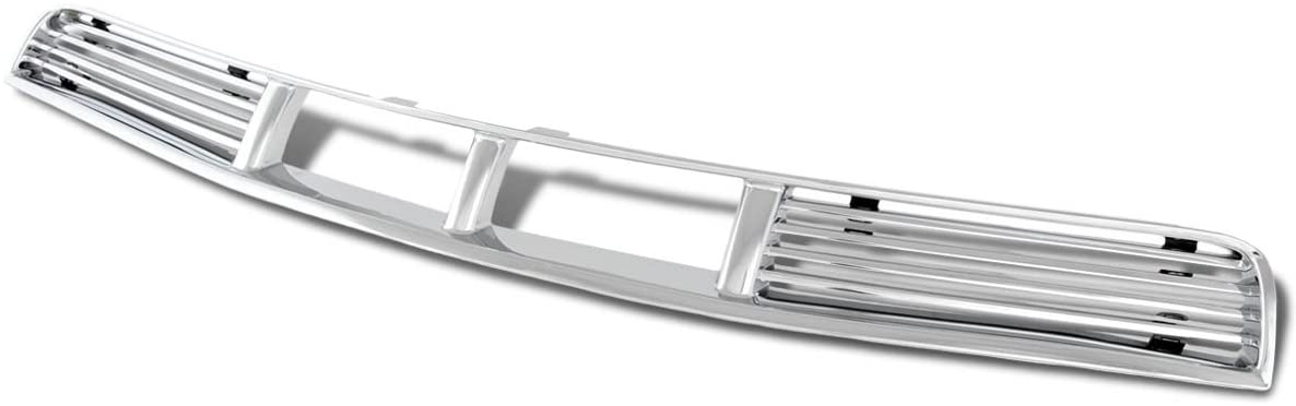 DNA Motoring GRF-087-CH Chrome Front Bumper Grille Guard [For 05-09 Ford Mustang V6] (Chrome)