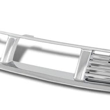 DNA Motoring GRF-087-CH Chrome Front Bumper Grille Guard [For 05-09 Ford Mustang V6] (Chrome)