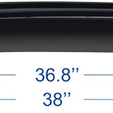 Loveyes 38" Universal Sun Moon Roof Rain Snow Guard Window Visor Deflector Sunroof Moonroof Wind Deflector