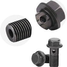 BiuZi Brake Banjo Bolt 5pcs Motorcycle Banjo Bolts Brake Fitting Adapter M10 x 1.25mm Universal for Brake Caliper Master Cylinder