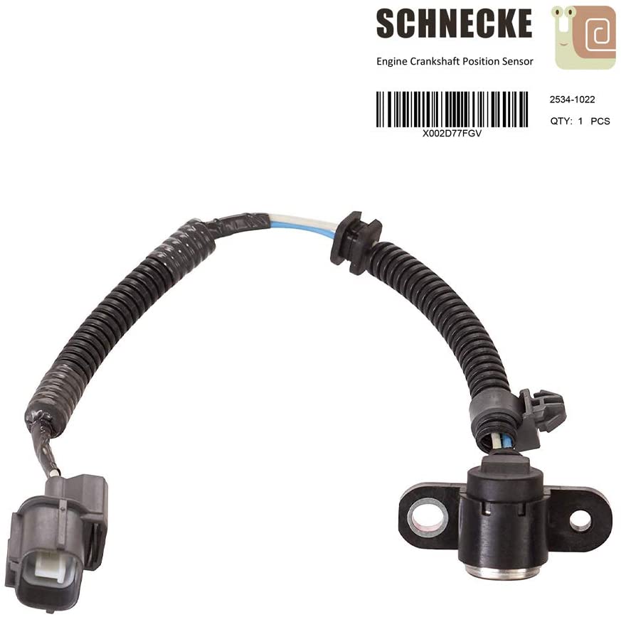 Schnecke 1PCS Crank shaft Crankshaft Position Sensor Compatible with ACURA 96-01 INTEGRA HONDA 96-97 CIVIC DEL SOL 97-01 CR-V CRV