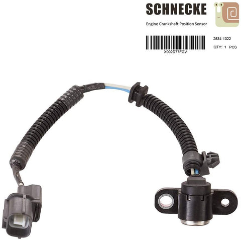 Schnecke 1PCS Crank shaft Crankshaft Position Sensor Compatible with ACURA 96-01 INTEGRA HONDA 96-97 CIVIC DEL SOL 97-01 CR-V CRV
