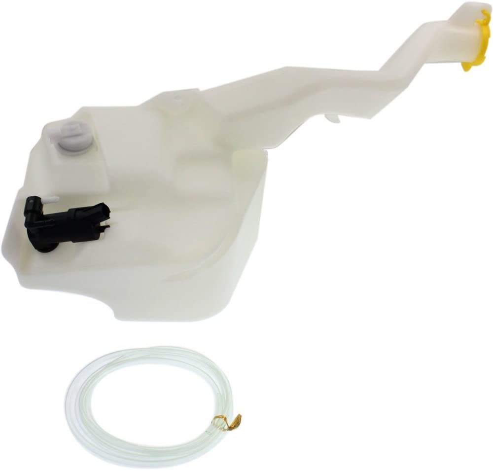 Windshield Washer Tank Assembly compatible with Chrysler Town and Country 04-07 W/Pump Cap and Sensor