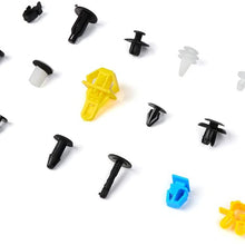 SCITOO 418Pcs Bumper Retainer Clips Kit Car Fastener Rivet Door Trim Panel Clips fit for GM Toyota Honda Ford Chrysler,18 Sizes