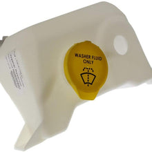 Washer Reservoir Windshield Expansion Tank w/Washer Pump, Cap, and Fluid Level Sensor Port compatible with Vehicles w/Rear Wiper