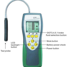 Battery Testers Car Brake Fluid Tester Digital Brake Fluid Inspection Check Car Brake Oil Quality LED Indicator Display Diagnostic Tool MXLTIANDAO (Color : Black)