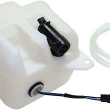 Windshield Washer Tank compatible with Dodge Stratus/Chrysler Sebring 01-05 Assembly W/Cap Pump and Sensor Coupe