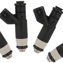 Fuel Injector,CTCAUTO 4 pcs Replacement Fuel Injectors Engine Part fit for 2003-2009 Chrysler PT Cruiser 2.4L, 2004-2006 Chrysler Sebring 2.4L, 2004 2005 Dodge Caravan/Stratus 2.4L/ Neon 2.0L