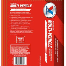 Valvoline Multi-Vehicle High Temperature Red Grease 14.1 OZ Cartridge