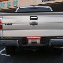 iJDMTOY 17-Inch Trunk Tailgate Red LED Tail/Brake Light Bar Compatible with Ford GMC Chevy Dodge Toyota Nissan Honda Truck