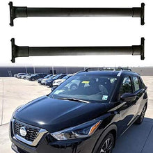 Lequer Cross Bars Crossbars Fits for Nissan Kicks 2018 2019 2020 2021 Baggage Carrier Luggage Roof Rack Rail Lockable Adjustable