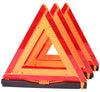 CARTMAN Warning Triangle DOT Approved, Identical to: United States FMVSS 571.125, Reflective Warning Road Safety Triangle Kit, Pack of 3