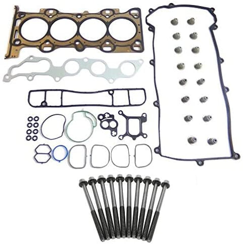 DNJ Head Gasket Set with Head Bolt Kit For 2001-2003 for Ford Ranger 2.3L 140cid L4 DOHC