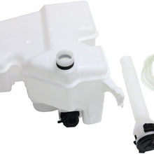 Windshield Washer Tank Assembly Compatible with GS300/GS460 06-11 / Lexus IS250/IS350 06-15 W/Pump Cap Inlet and Snsr W/Headlamp Washer Holes