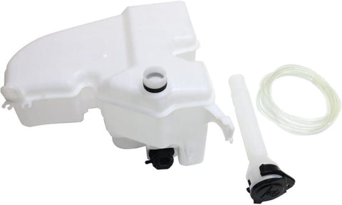 Windshield Washer Tank Assembly Compatible with GS300/GS460 06-11 / Lexus IS250/IS350 06-15 W/Pump Cap Inlet and Snsr W/Headlamp Washer Holes