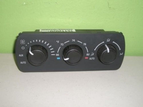 GMC 03-06 Yukon XL1500 Rear Climate Control Panel Temperature Unit A/C Heater