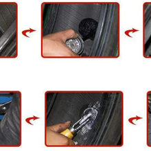 BESPORTBLE 24pcs Tire Repair Patch 9mm Mushroom Nail Repair Film Repair Parts for Car Motorcycle Truck Bus Bicycle