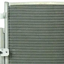 Sunbelt A/C AC Condenser For Cadillac STS SRX 3350 Drop in Fitment