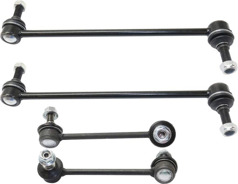 Sway Bar Link Compatible with 2003-2005 Honda Pilot Set of 4 Front and Rear Passenger and Driver Side