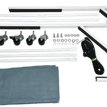 Hardtop Stand Storage Cart with Securing Strap and Extra-large Generic Dust Cover compatible with the Ford Thunderbird Hard Top