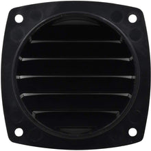 Gazechimp Round Air Vent ABS Louver Grille Cover Black for Rv/Yacht/Boat