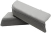 QKPARTS Door Panel Armrest Real Leather for Honda Pilot 09-13 Gray