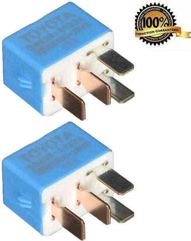 2 Pack 90987-02028 Air Conditioner Relay and HVAC Blower Motor Relay