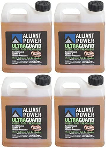 Alliant Power ULTRAGUARD Diesel Fuel Treatment - 4 Pack of 32 oz Jugs # AP0502