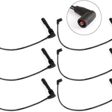 Aintier Aintier Brand New Ignition Wire Sets Replacement for Audi A4/ A4 Quattro/ A6/ A6 Quattro Volkswagen Passat 1997-2005 (Set of 6)