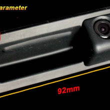 HD Color CCD Waterproof Vehicle Car Rear View Backup Camera, 170 Degree Viewing Angle Reversing Camera for Trunk handle Range Rover 2006-2013,Freelander 2 2010-2013
