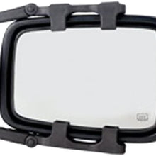 Fit System (3990) Dual Lens Universal Towing Mirror with Ratchet Mount System, Pair, 5"x 7"