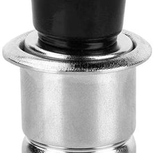 Car Auto Cigarette Lighter, Keenso 12V 20mm Cigarette Lighter Plug Push Button Replacement for Most Automotive Vehicles Black