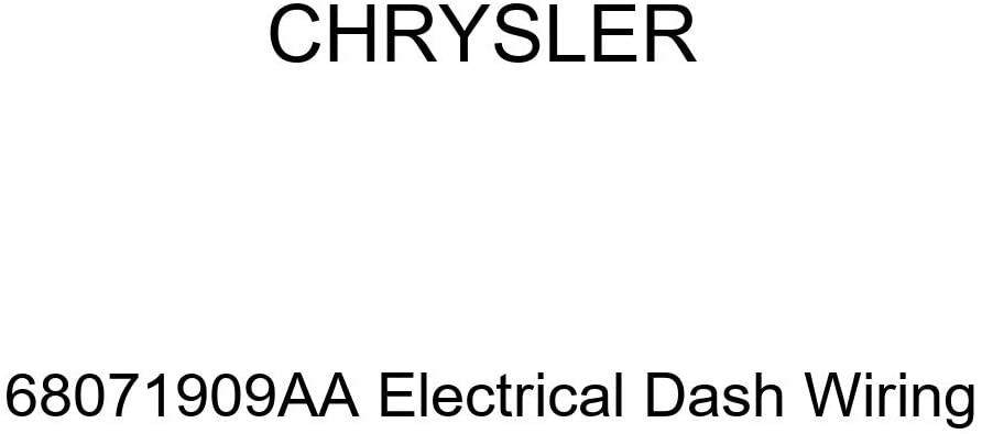 Genuine Chrysler 68071909AA Electrical Dash Wiring