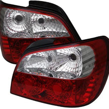 Spyder Auto Subaru Impreza Red Clear LED Tail Light