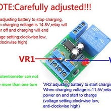 Battery Charging Control Board, 12V Intelligent Power Control Board Charger Power Supply Controller Board Battery Controller Automatic Switch Module