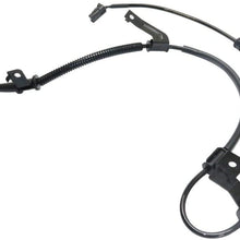 ABS Speed Sensor compatible with Kia Soul 10-13 Front Left Side 2 Male Blade-Type Terminals