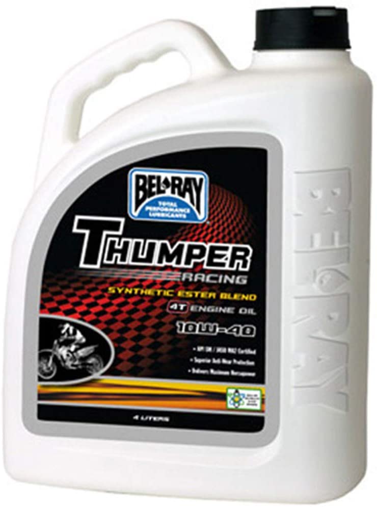 Bel-Ray Thumper Racing Synthetic Ester Blend 4T Engine Oil - 10W40 - 4L. 99520-B4LW