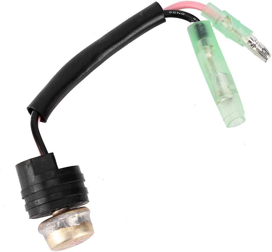 Qiilu Oil Temperature,Coolant Oil Temperature Sensor Switch Assembly for Marine Boat Yatch Outboard Engine