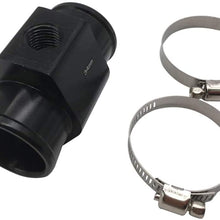 Gazechimp 1 Set Water Temp Temperature Joint Pipe Hose Sensor Gauge Adapter for Universal (34mm)