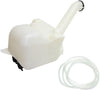 Windshield Washer Tank Assembly compatible with Mitsubishi Eclipse 00-05 W/Pump and Cap W/Rear Wiper