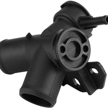 Upper Coolant Filler Neck, Keenso Car Upper Radiator Water Outlet Flange for Nissan Altima 2.5L L4 2007-2012
