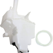 Windshield Washer Tank Assembly compatible with Hyundai Elantra GT 13-17 W/Pump Cap and Sensor