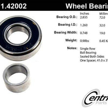 Centric Parts Axle Shaft Bearing Kit 411.42002