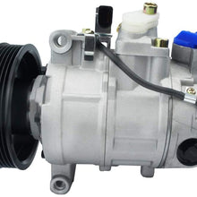 DORI A/C Compressor fit Audi 06-15 A6 12-15 A7 Quattro 09-12 Q5 10-12 S5 S4 V Automotive Air Conditioning 12V 0.8Current R134A 1 Year Warranty
