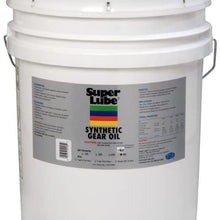 Pail Super Lube Synthetic Gear Oil ISO 220 5 Gal.