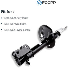 Shocks Struts,ECCPP Front Rear Shock Absorbers Strut Kits Compatible with 1998-2002 Chevy Prizm,1993-1997 Geo Prizm,1993-2002 Toyota Corolla 234059 71953 234060 71954 333236 71951 333237 71952