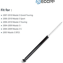 Shocks Struts,ECCPP Rear Pair Shock Absorbers Strut Kits Compatible with, 2004 2005 2006 2007 2008 2009 Mazda 3,2006 2007 2008 2009 2010 Mazda 5 Compatible with 343412 5607