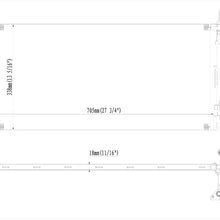 HSY New All Aluminum Material Automotive-Air-Conditioning-Condensers, For 2003-2004 Hyundai XG350,2004 Kia Magentis,2004 Kia Optima,2003-2004 Hyundai Sonata