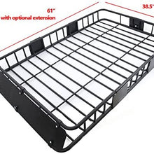 LT Sport SN#100000001182-1281-237 for Nissan Top Roof Cargo Carrier Basket w/Extention Storage